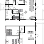 Tahkon Riihiranta - 4 Bedroom With View - Tilava Moekki Rantanaekymin * Tahkovuori